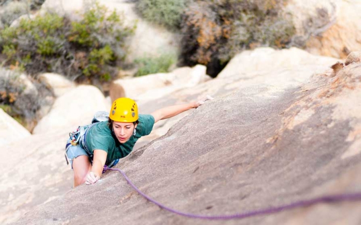 joshua tree rock climbing class